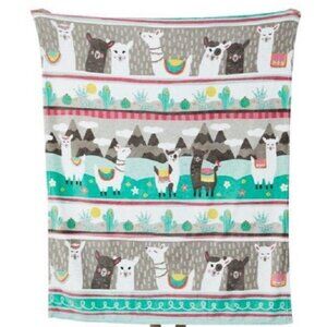 New Llama Fields Llamas Plush Throw Blanket Gift Alpaca Mountains Cozy Dreams